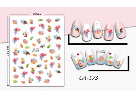 3D Nail Stickers - CA-573